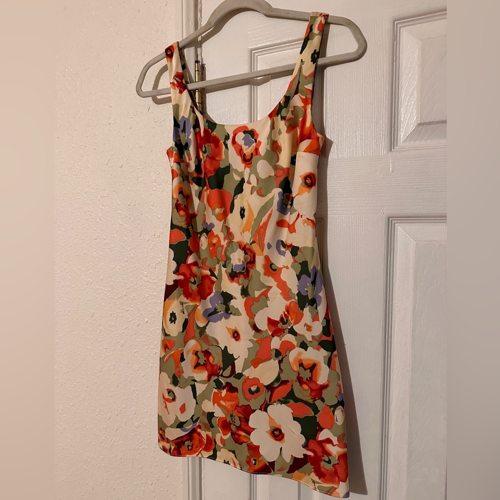 Abercrombie and Fitch floral slip dress